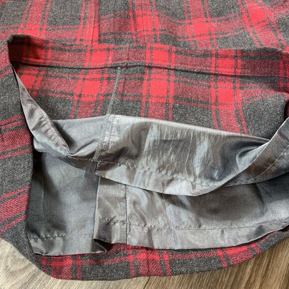 EDDIE BAUER ACADEMIA WOOL PLAID SKIRT, SIZE 8 Petite - Picture 7 of 7